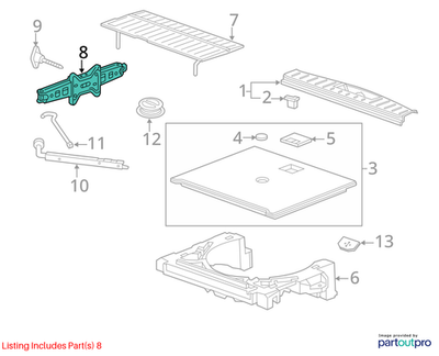 2015 Chevrolet Equinox Scissor Lift Jack 23174008 OEM - Alshned Auto Parts