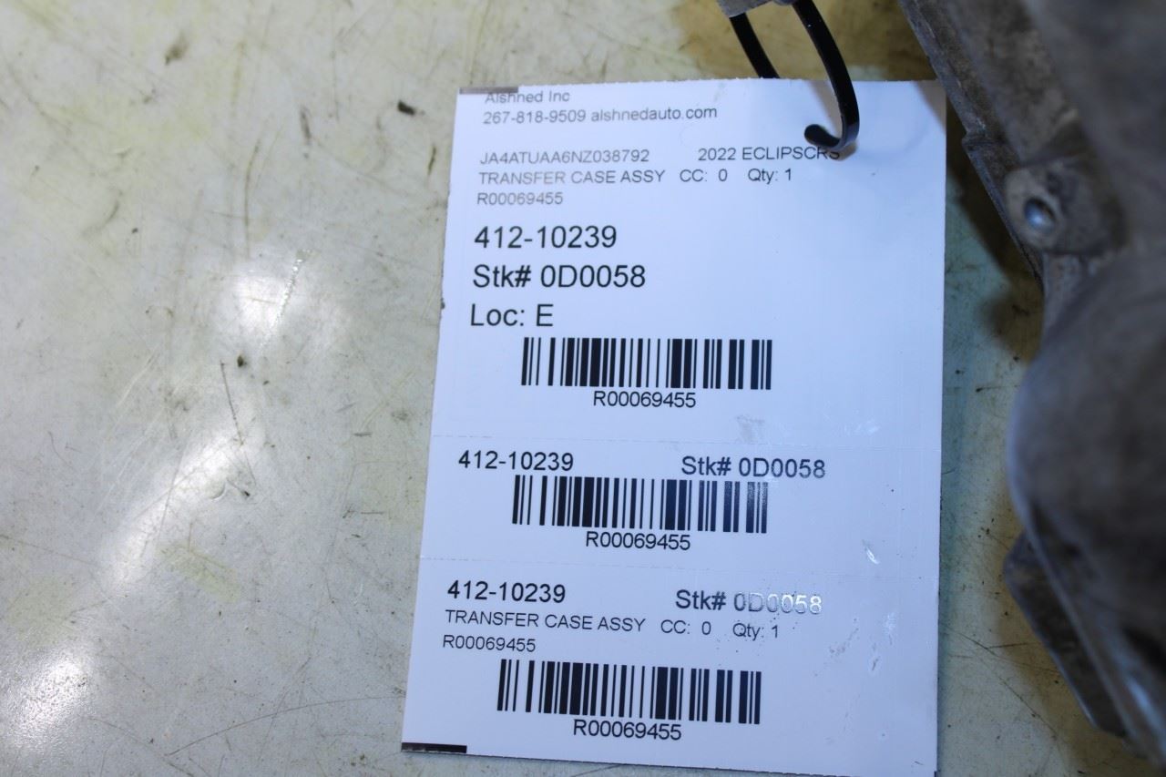 2018-2024 Mitsubishi Eclipse Cross ES 1.5L AWD Transfer Case 31K 3200A432 OEM - Alshned Auto Parts