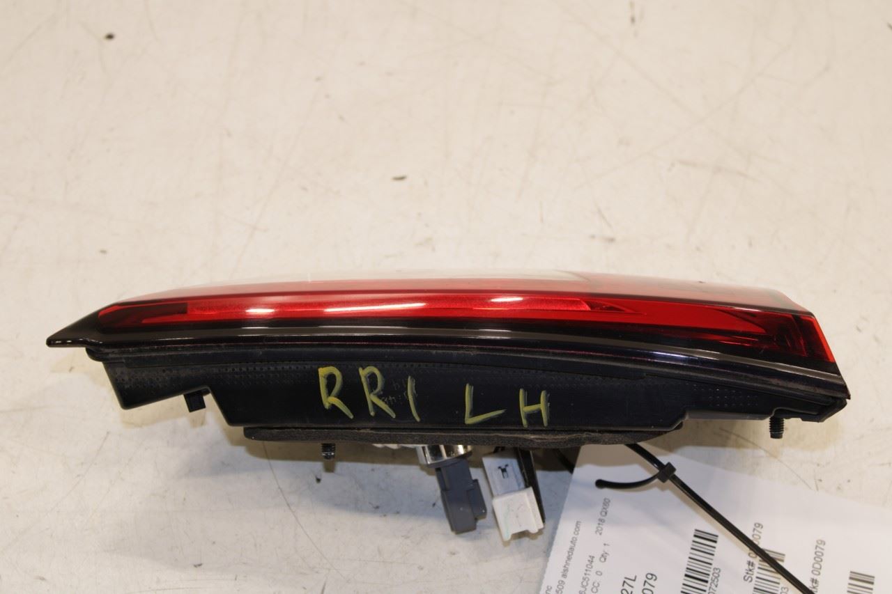 2016-2018 Infiniti QX60 Rear Left Driver Side Inner Tail Light Lamp 26545-9NC0A - Alshned Auto Parts