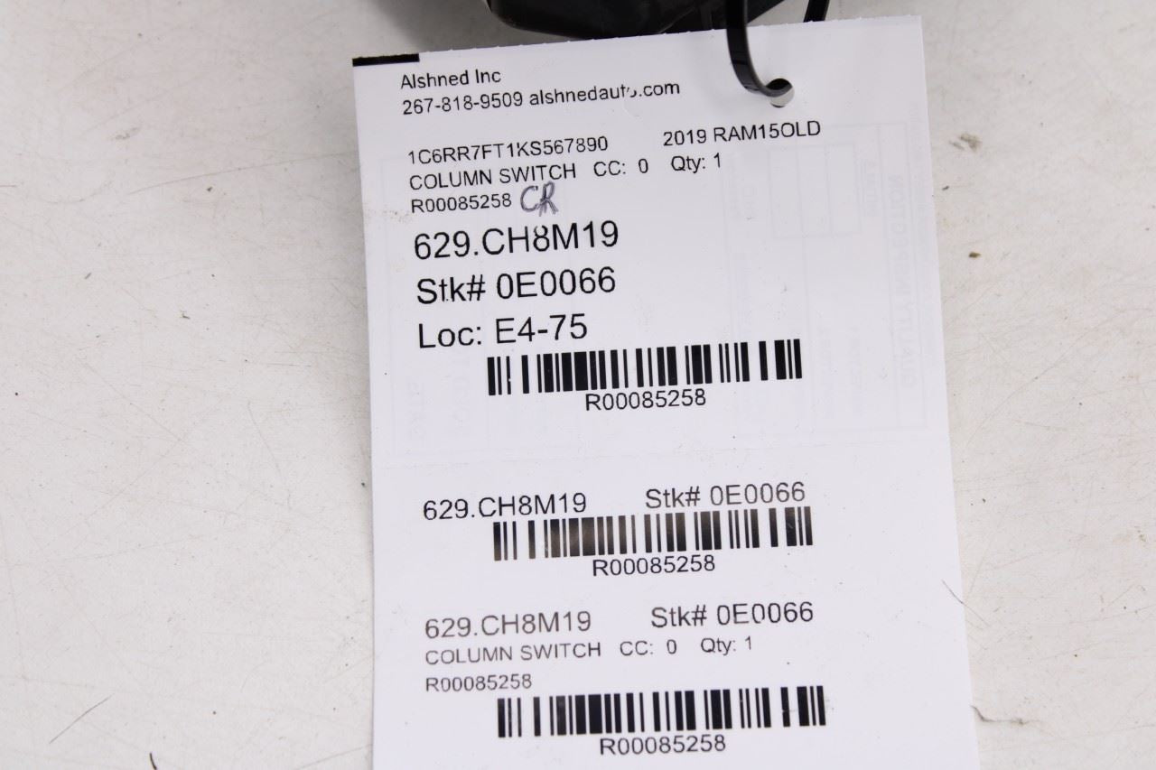 14-24 Ram 1500 Classic Quad Cab Steering Column Turn Signal Wiper Switch *ReaD*19