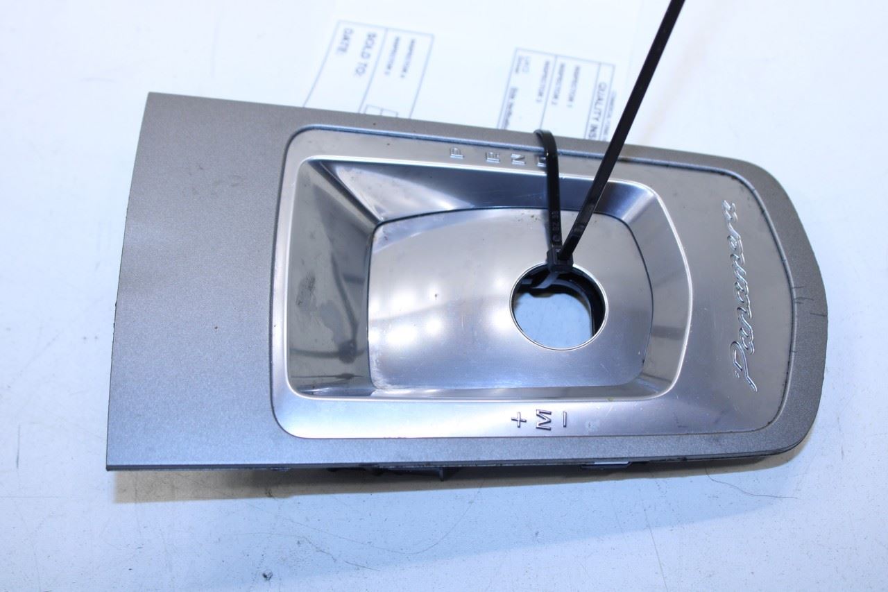 2010-2016 Porsche Panamera 4 3.6L AWD Front Center Console Shifter Trim Plate - Alshned Auto Parts
