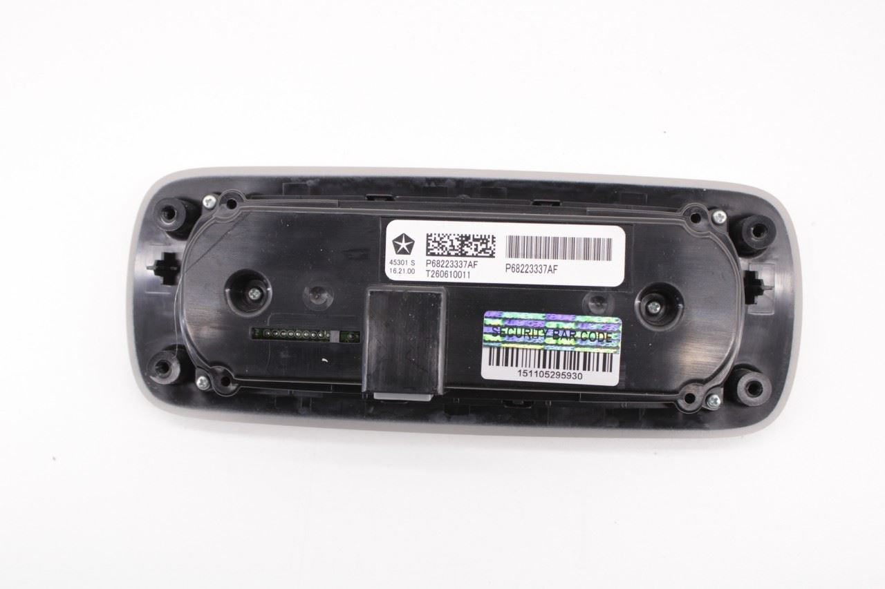 2017-2020 Chrysler Pacifica Limited Rear AC Heater Temperature Climate Control - Alshned Auto Parts