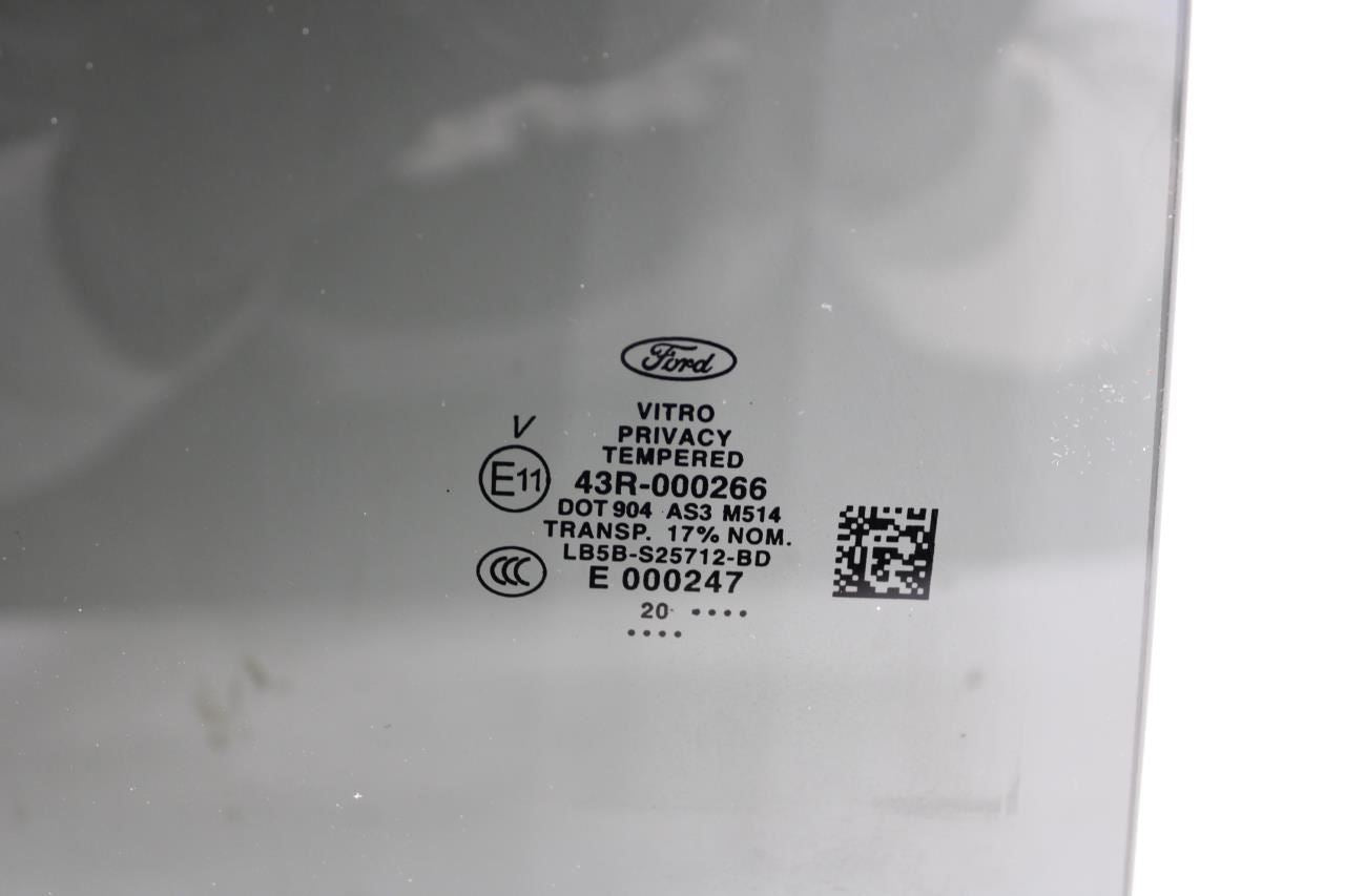 2020-2025 Ford Explorer Police Rear Right Side Door Window Glass LB5Z-7825712-B - Alshned Auto Parts