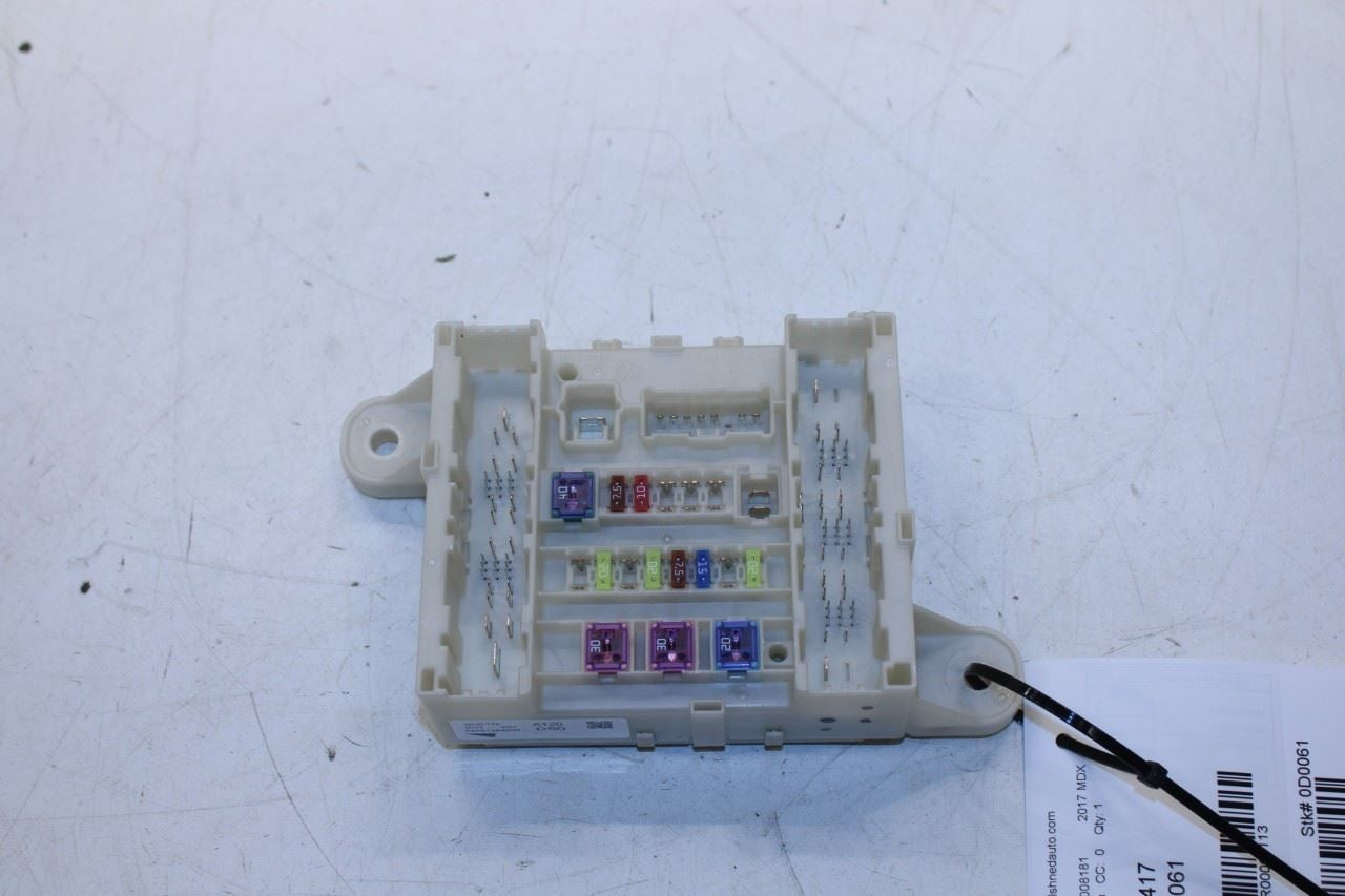 17-20 Acura MDX Advance 3.5L Rear Cabin Fuse Relay Junction Block 38230-TZ6-A12 - Alshned Auto Parts