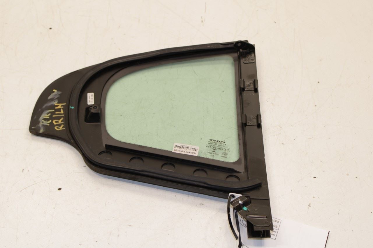 2015-2018 Volvo S60 T5 Premier Rear Left Side Door Quarter Window Glass 31385448 - Alshned Auto Parts