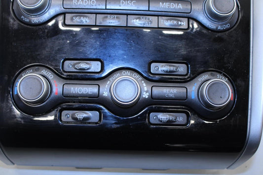 18-20 Nissan Pathfinder Climate Control Radio Faceplate Panel 25391-9PR6A *ReaD* - Alshned Auto Parts