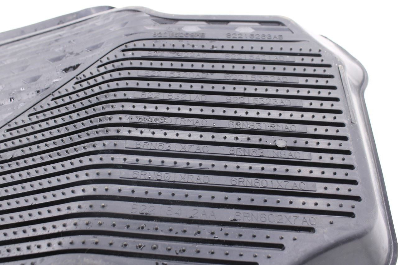 19-24 Ram 1500 Big Horn Crew Cab Front Rear 2nd Row RH LH All-Weather Floor Mats10