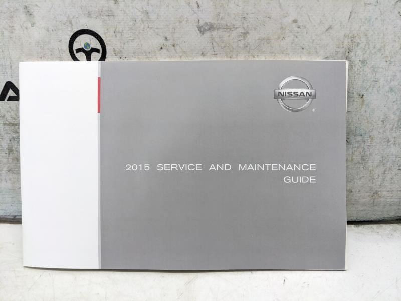 2015 Nissan Altima Sedan Owners Manual set with Case OM15EA-0L33U4 OEM - Alshned Auto Parts