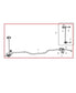 2019-2025 RAM 1500 Big Horn 4x4 Rear Stabilizer Sway Anti-Roll Bar 68264952AD - Alshned Auto Parts