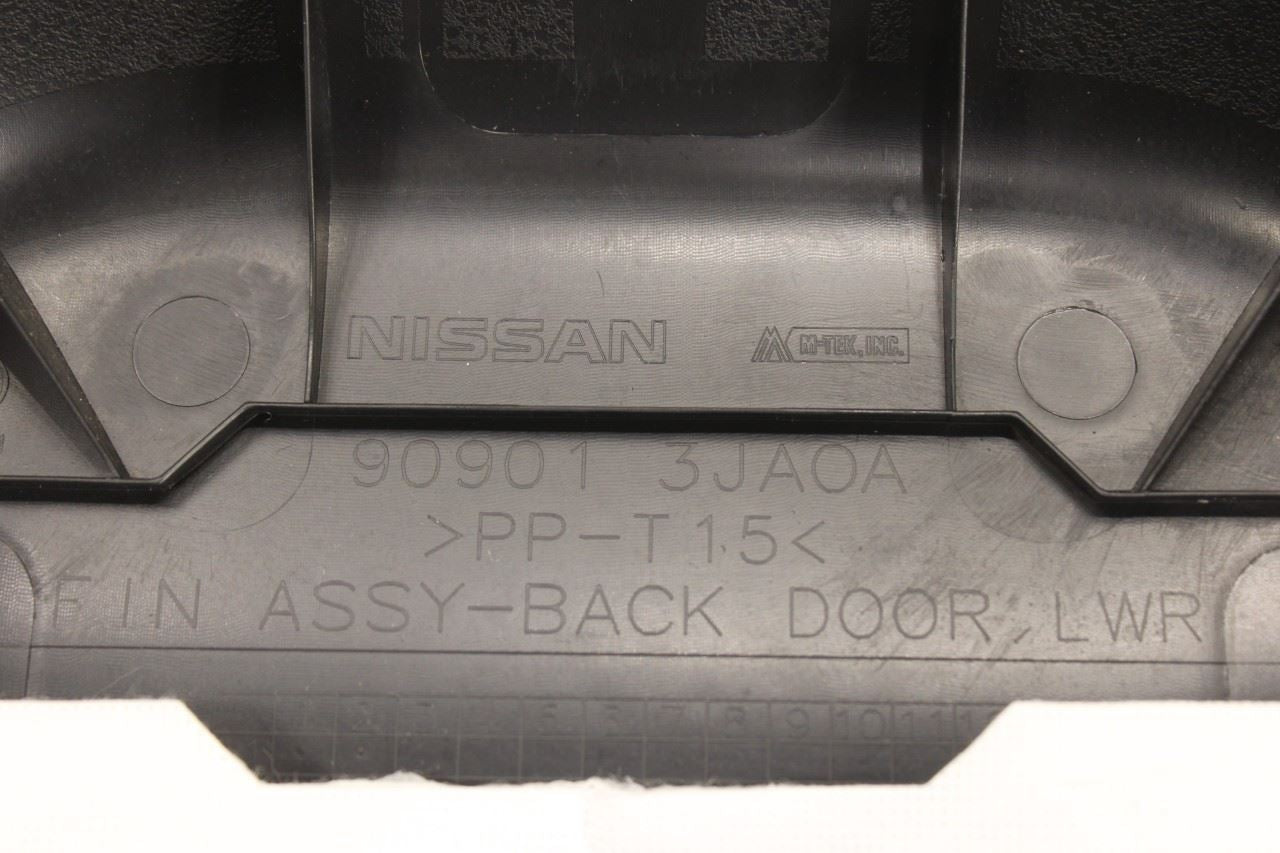 14-20 Infiniti QX60 Rear Liftgate Lid Lower Cover Trim w/ Release Switch Button - Alshned Auto Parts