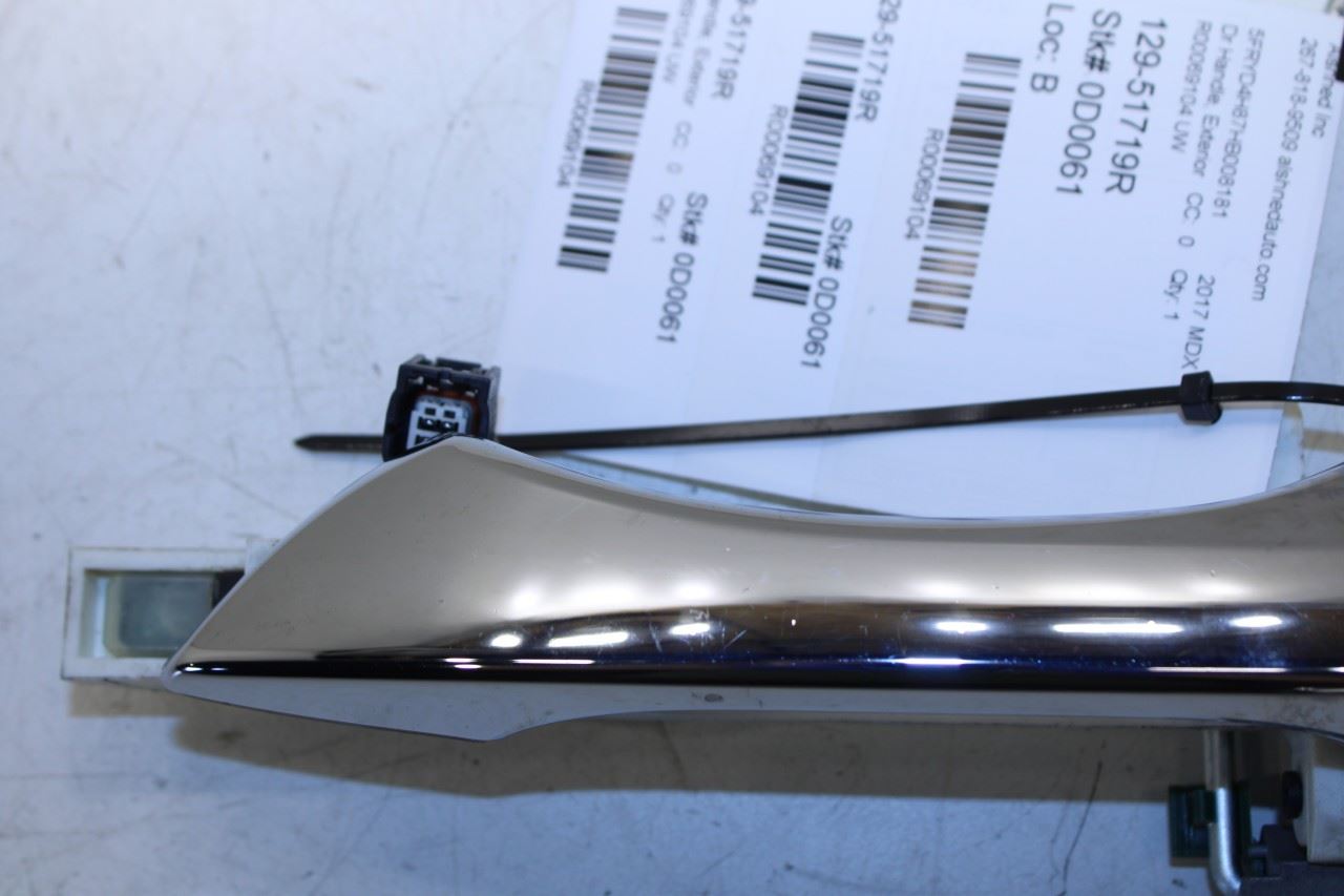 14-20 Acura MDX Advance 3.5L AWD Front Passenger Right Side Door Exterior Handle - Alshned Auto Parts