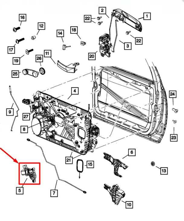 2011-20 Ram 1500 Classic Front Right Side Door Window Regulator Motor 68044804AA - Alshned Auto Parts