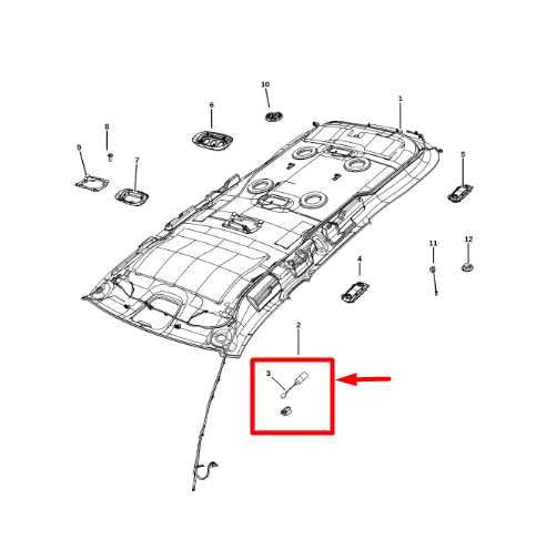 2017-24 Dodge Durango Roof Headliner Hands Free Audio Microphone 6EP09DX9AA OEM - Alshned Auto Parts