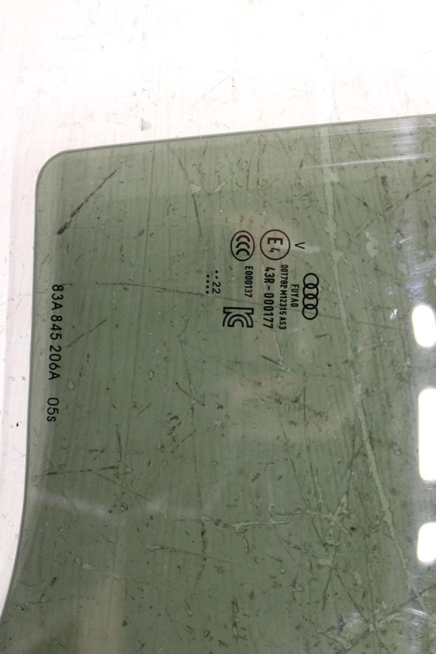 2019-2024 Audi Q3 S Line Rear Right Side Door Window Glass 83A-845-206-A OEM - Alshned Auto Parts
