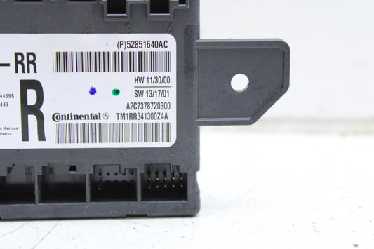 14-2017 Maserati Ghibli Rear Right Passenger Side Door Control Module 52851640AC - Alshned Auto Parts