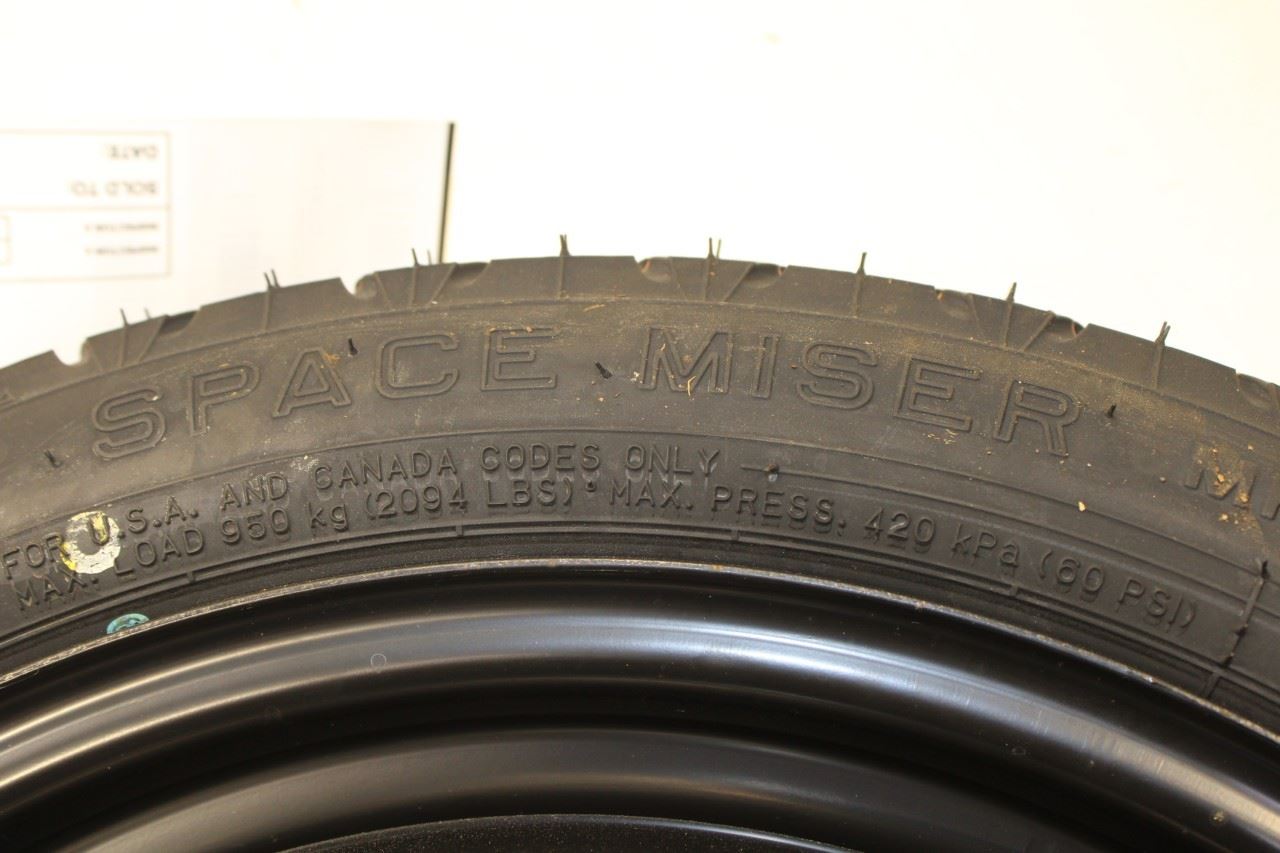 15-21 Subaru WRX Premium Spare Wheel Tire Space Miser T145/70D17 106M 28151FG060 - Alshned Auto Parts