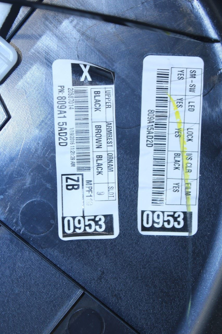 2015-2018 Nissan Murano Platinum Front Left Driver Door Trim Panel 80901-5AD2D - Alshned Auto Parts