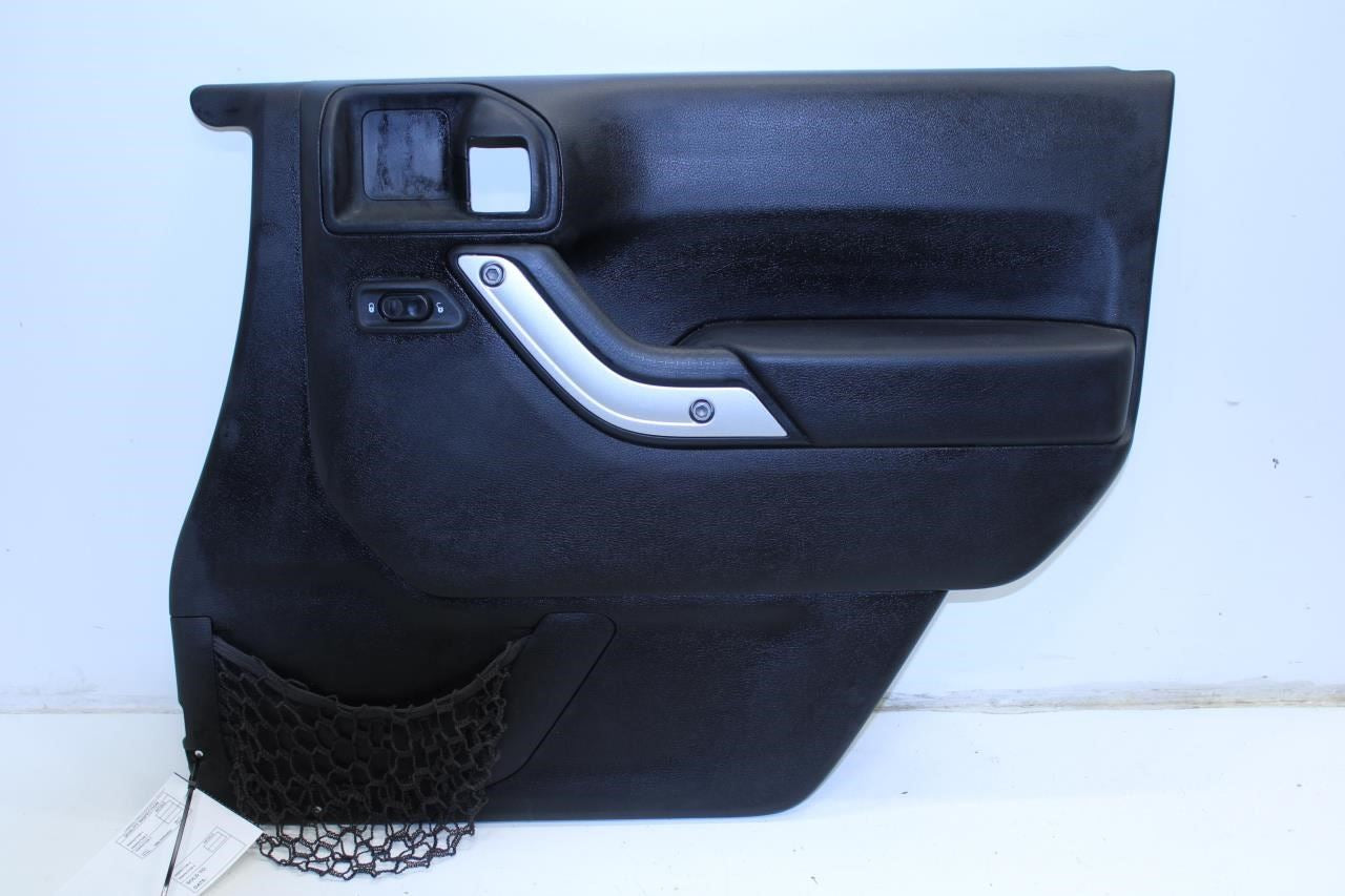 2011-2017 Jeep Wrangler Sahara Front Right Passenger Door Trim Panel 1QJ36DX9AF - Alshned Auto Parts