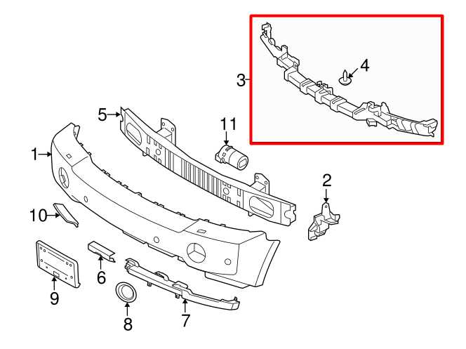 06-09 Land Rover Range Rover FR Bumper Upper Support Bracket Mount DPC500010 OEM - Alshned Auto Parts