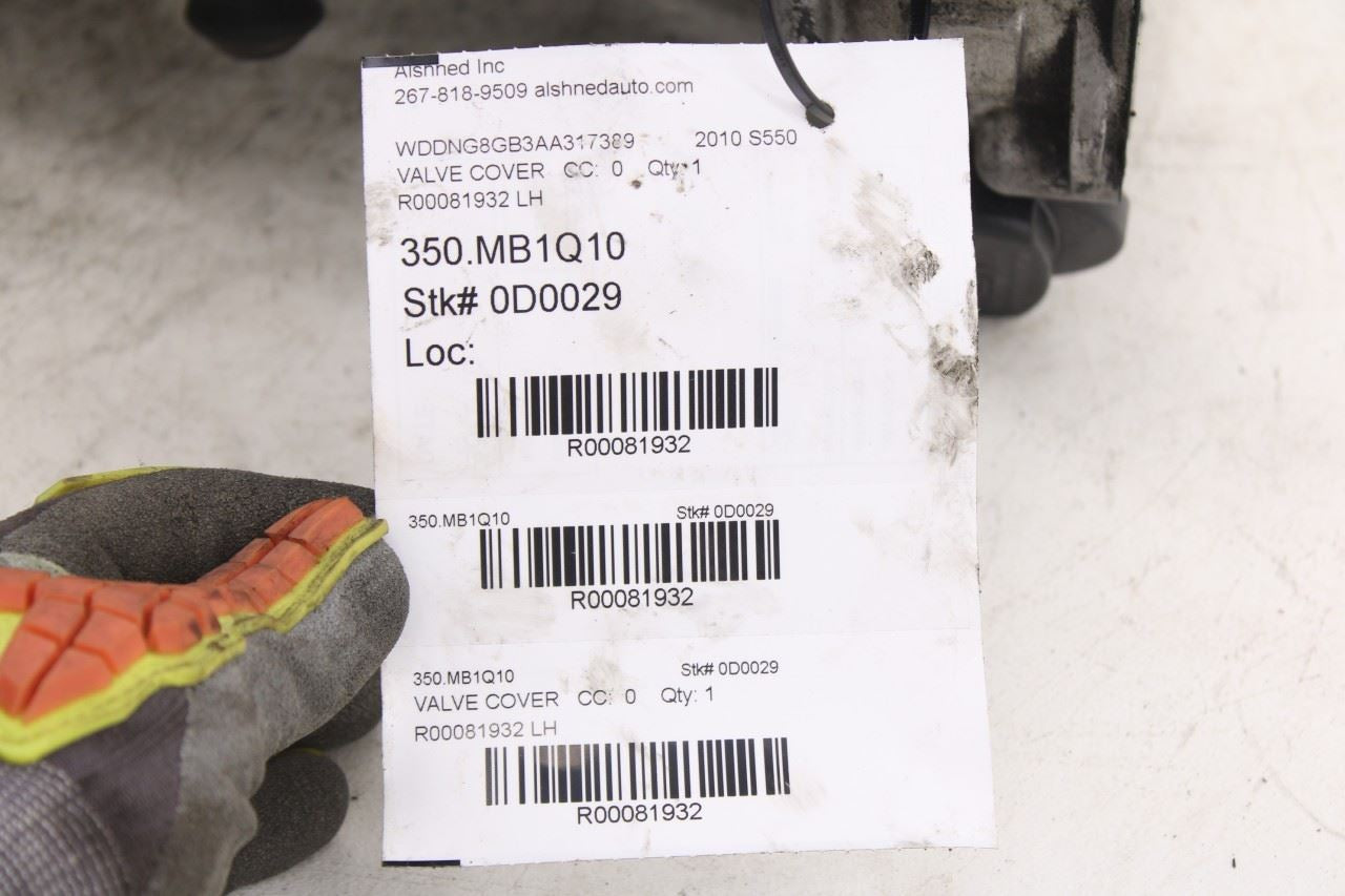 2007-2011 Mercedes-Benz S550 5.5L Right Side Engine Cylinder Head Valve Cover8