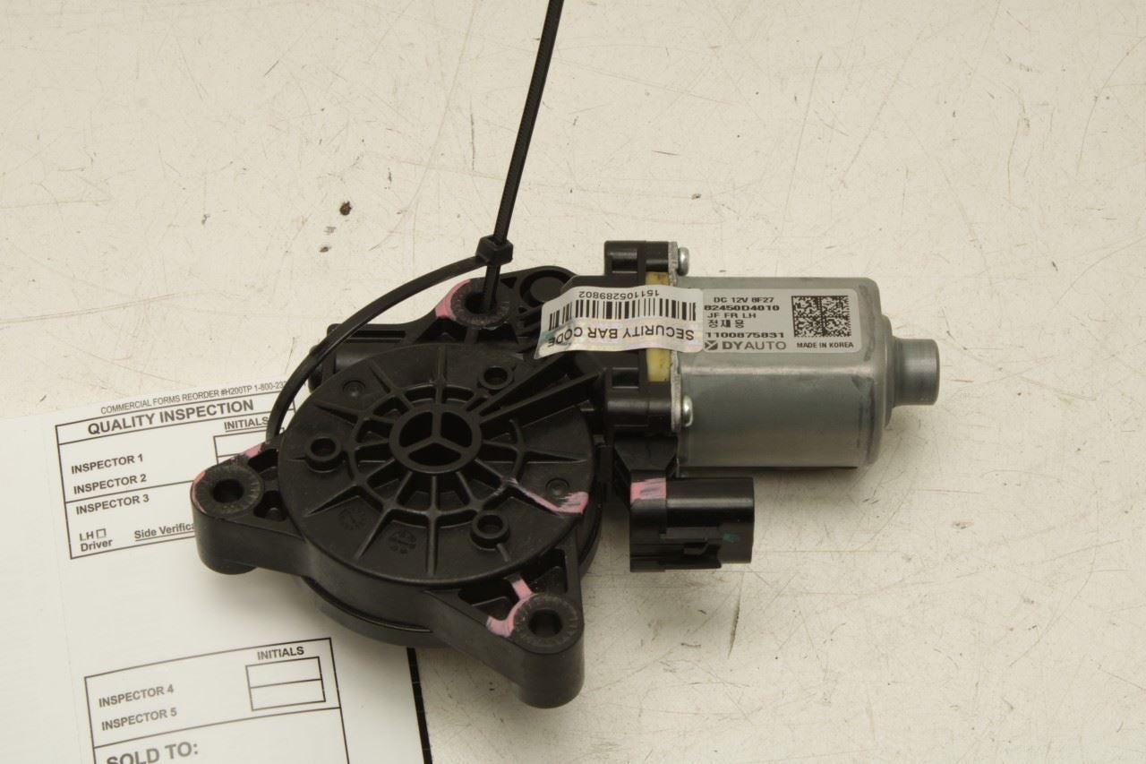2016-20 Kia Optima LX 2.4L FWD Front Left Side Door Power Window Regulator Motor0