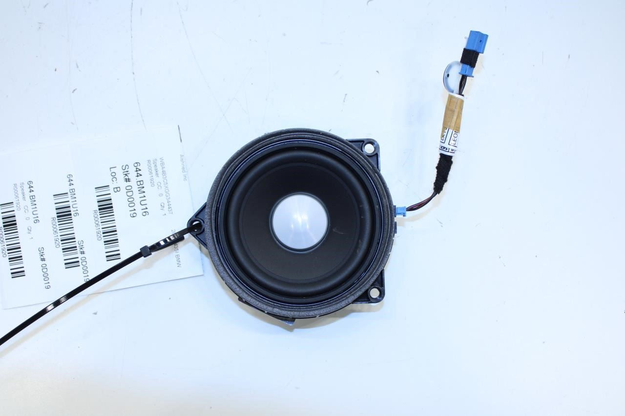 14-16 BMW 435i Gran Coupe xDrive RR RH Midrange Speaker Harman Kardon 9364956-01 - Alshned Auto Parts