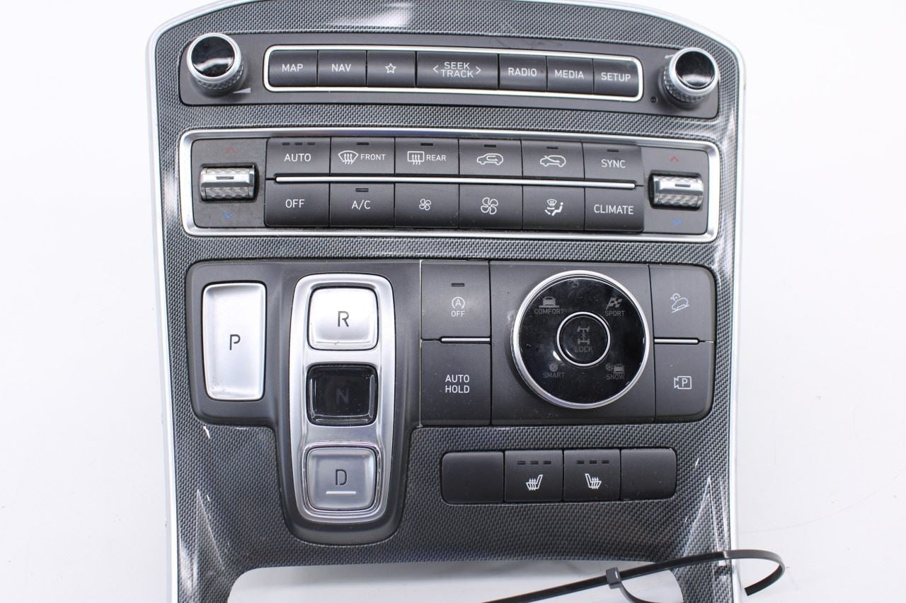 21-23 Hyundai Santa Fe SEL Console Multi Combination Control Switch Bezel Trim2
