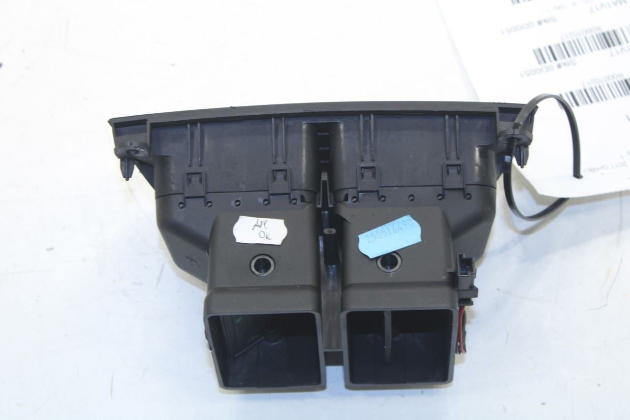 2017-21 Maserati Ghibli Center Console Rear Back Panel Air Vent Grille 670150960 - Alshned Auto Parts