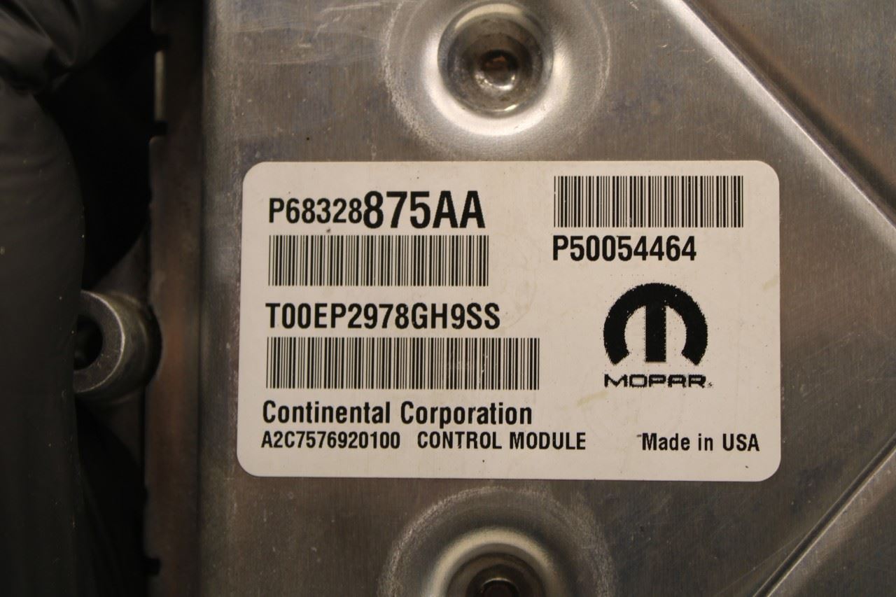 2019 Jeep Cherokee Latitude Engine Control Module ECU ECM 68328875AA OEM - Alshned Auto Parts