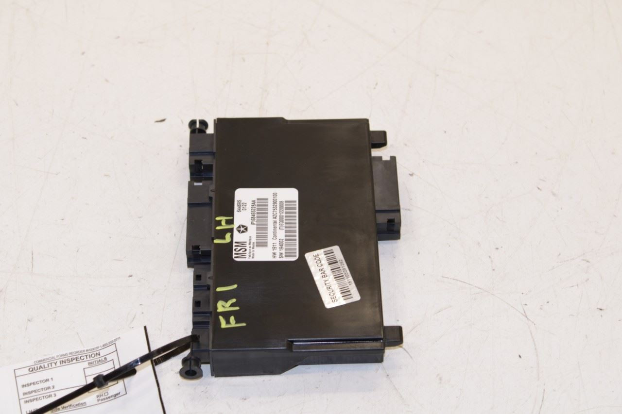 2015-2023 Dodge Charger GT AWD Front Left Power Seat Memory Control Module - Alshned Auto Parts