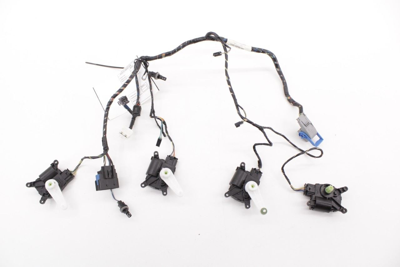 14-23 Jeep Cherokee Limited HVAC Heater Blend Door Actuator Set w/ Wire Harness0
