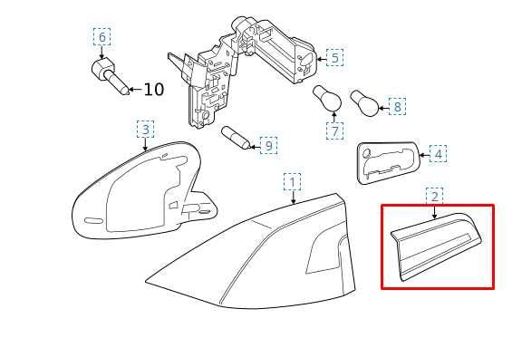 2015-2016 Volvo S60 T5 Premier Rear Right Side Tail Light Lamp 30796272 OEM - Alshned Auto Parts