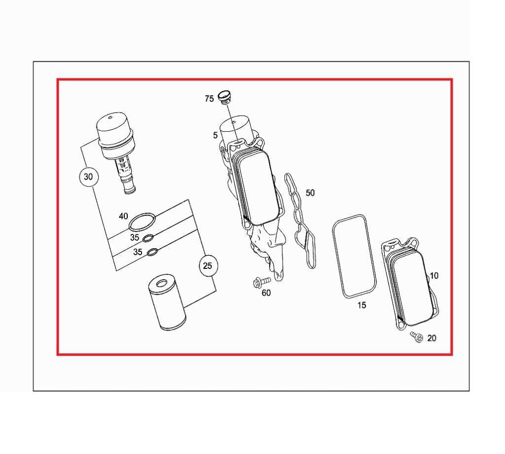 06-11 Mercedes-Benz E350 Luxury 4Matic 3.5L Engine Oil Cooler Assy 272180000064 - Alshned Auto Parts