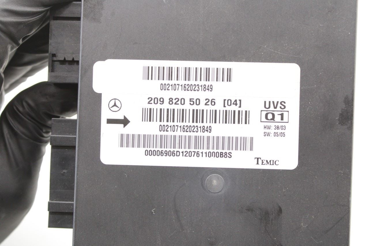 06-09 Mercedes-Benz CLK 350 Convertible Top Roof Control Module 2098205026 OEM - Alshned Auto Parts