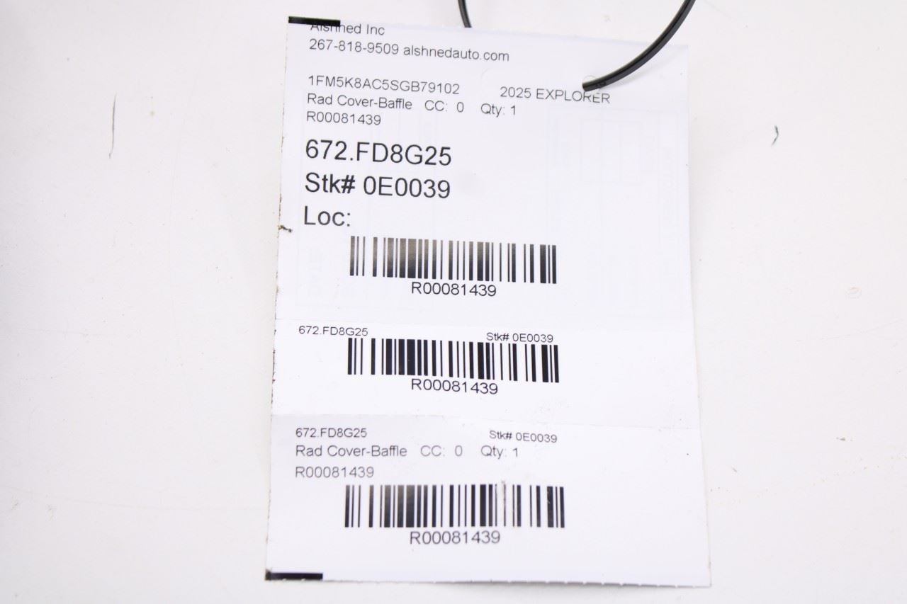 2025 Ford Explorer Interceptor Harman Audio Radio Reciver RB5T-18K936-CP OEM - Alshned Auto Parts