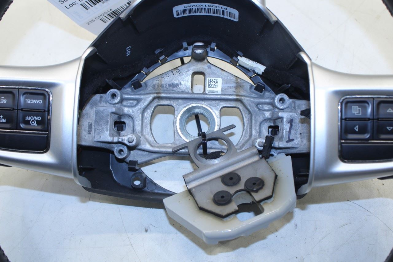 2012-14 Dodge Challenger SXT 3.6L RWD Steering Wheel Leather w/ Control Buttons - Alshned Auto Parts