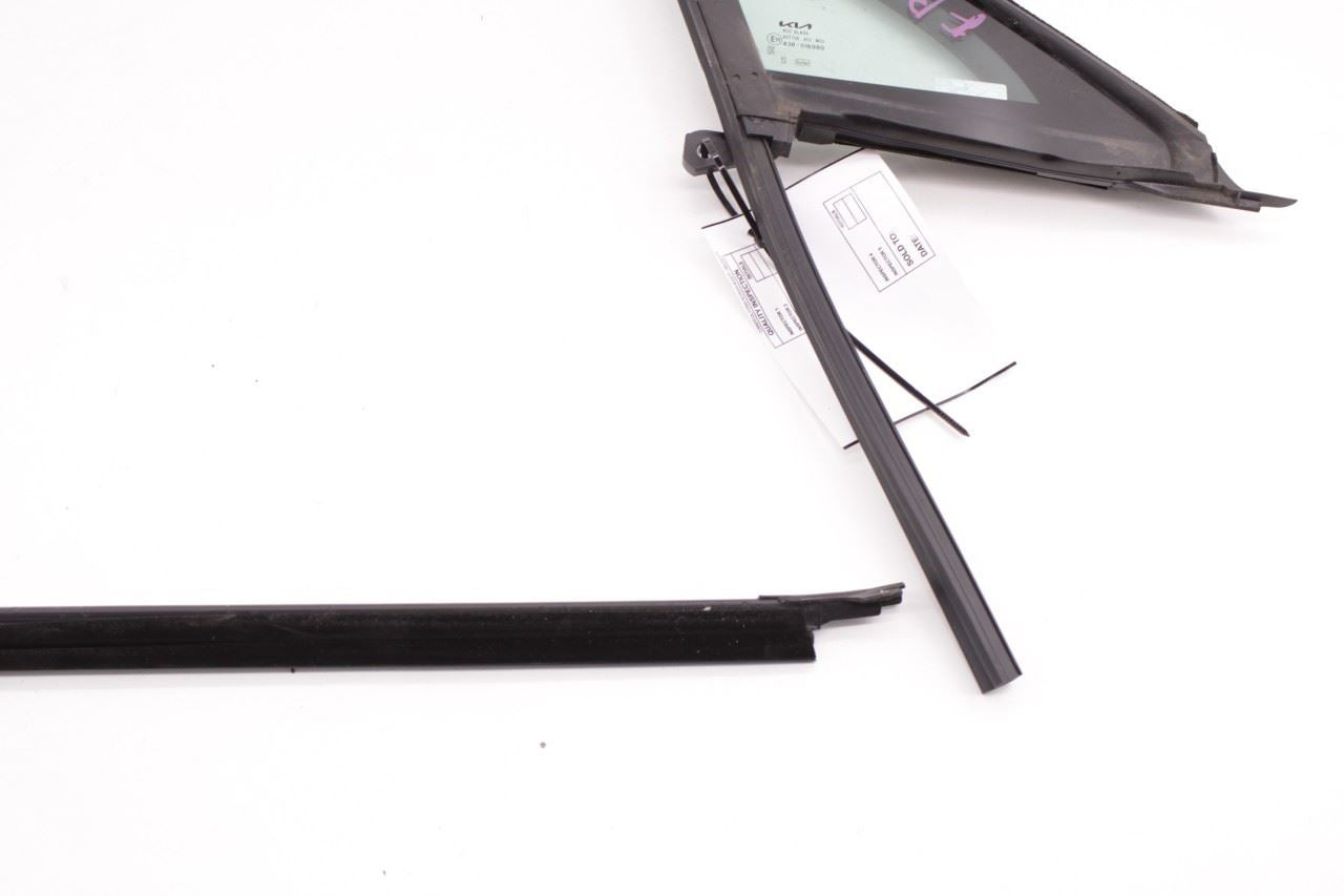 21-24 Kia K5 GT-Line FR RH Door Fixed Vent Glass Run Channel w Belt Weatherstrip - Alshned Auto Parts
