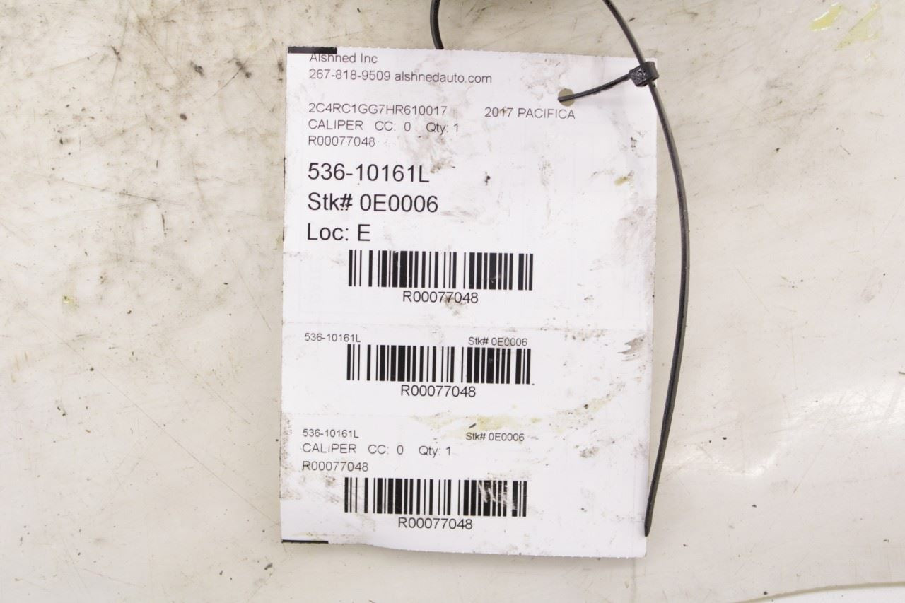 2017-2024 Chrysler Pacifica Limited Rear Left Disc Brake Caliper 68318173AA OEM - Alshned Auto Parts