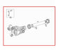 2015-2016 Mercedes-Benz GL450 Front Axle Drive Propeller Shaft 166-410-87-00 OEM - Alshned Auto Parts