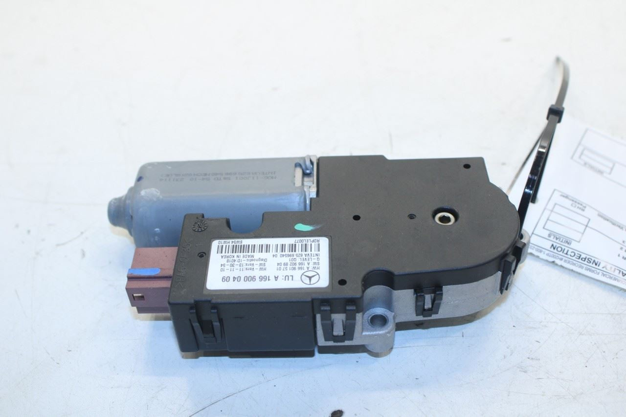2012-2015 Mercedes-Benz ML350 Sunroof Sun Roof Motor 166-900-04-09 OEM - Alshned Auto Parts
