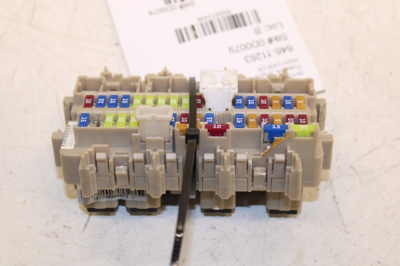 14-19 Infiniti QX60 3.5L Cabin Instrument Panel Fuse Relay Junction Block *ReaD* - Alshned Auto Parts