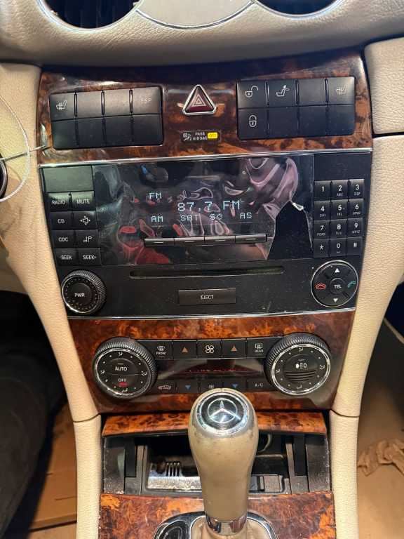 2006-09 Mercedes-Benz CLK 350 Radio Faceplate Control w/ Receiver and CD Player - Alshned Auto Parts