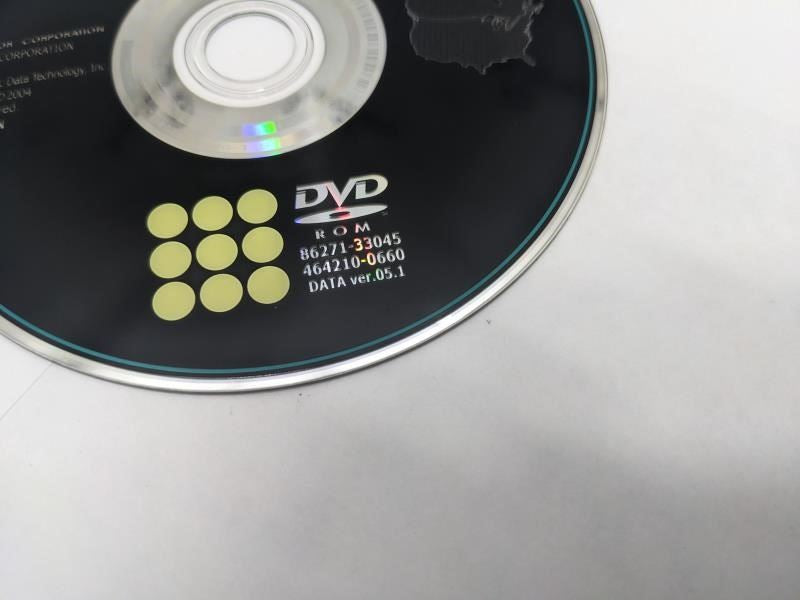 2006-07 Lexus RX400H DVD Navigation Map North America U20 Ver. 05.1 86271-33045 - Alshned Auto Parts