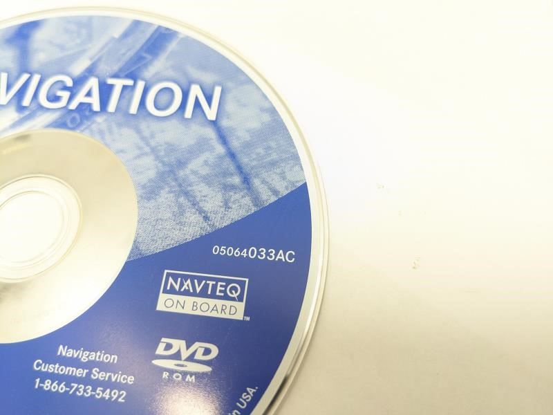 2006 Jeep Wrangler Navigation Map DVD Disc 05064033AC OEM - Alshned Auto Parts