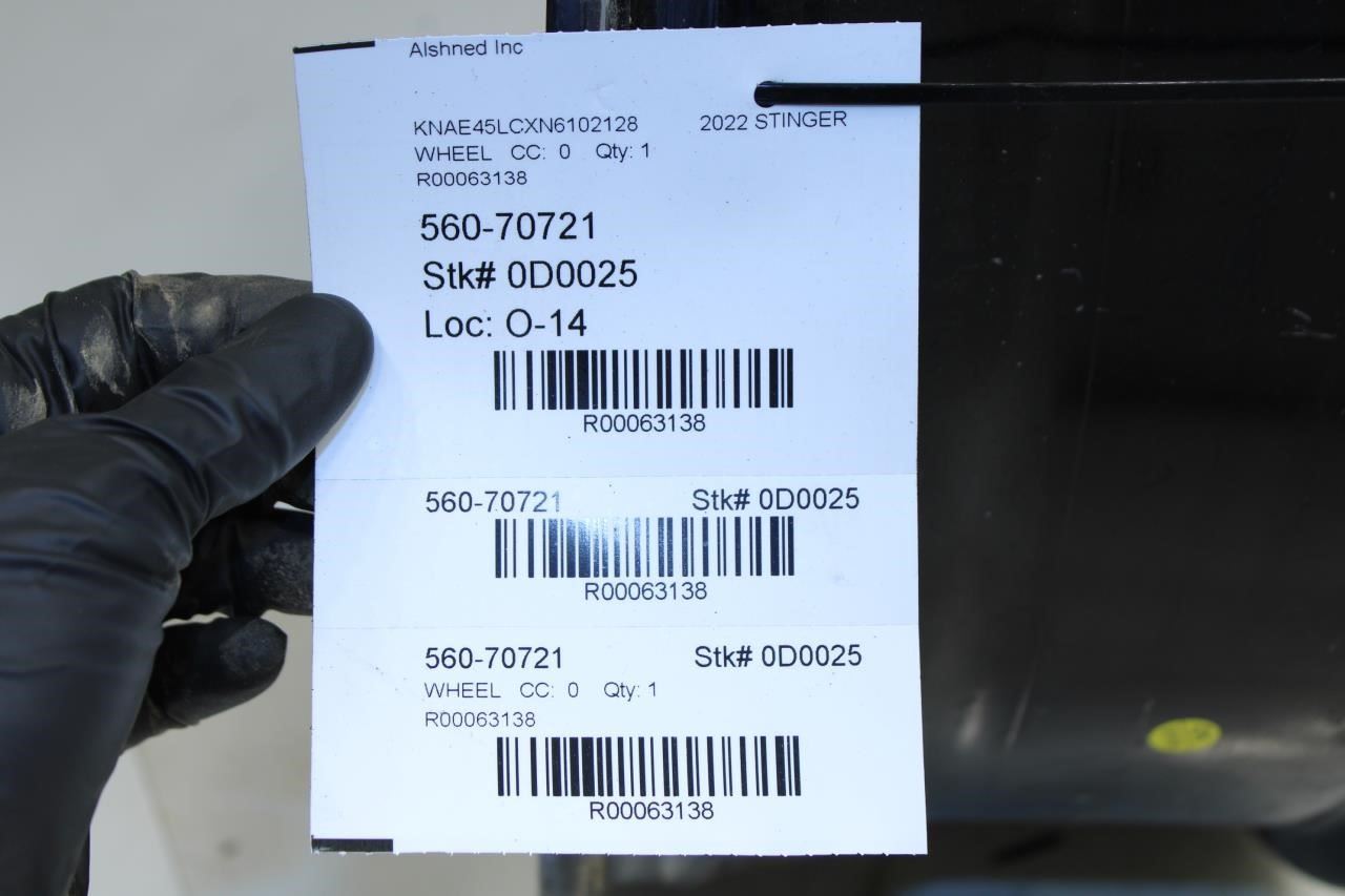 2022-2023 Kia Stinger GT1 Aluminum Wheel R19x8.5 10 Double Spoke 52914-J5700 OEM - Alshned Auto Parts