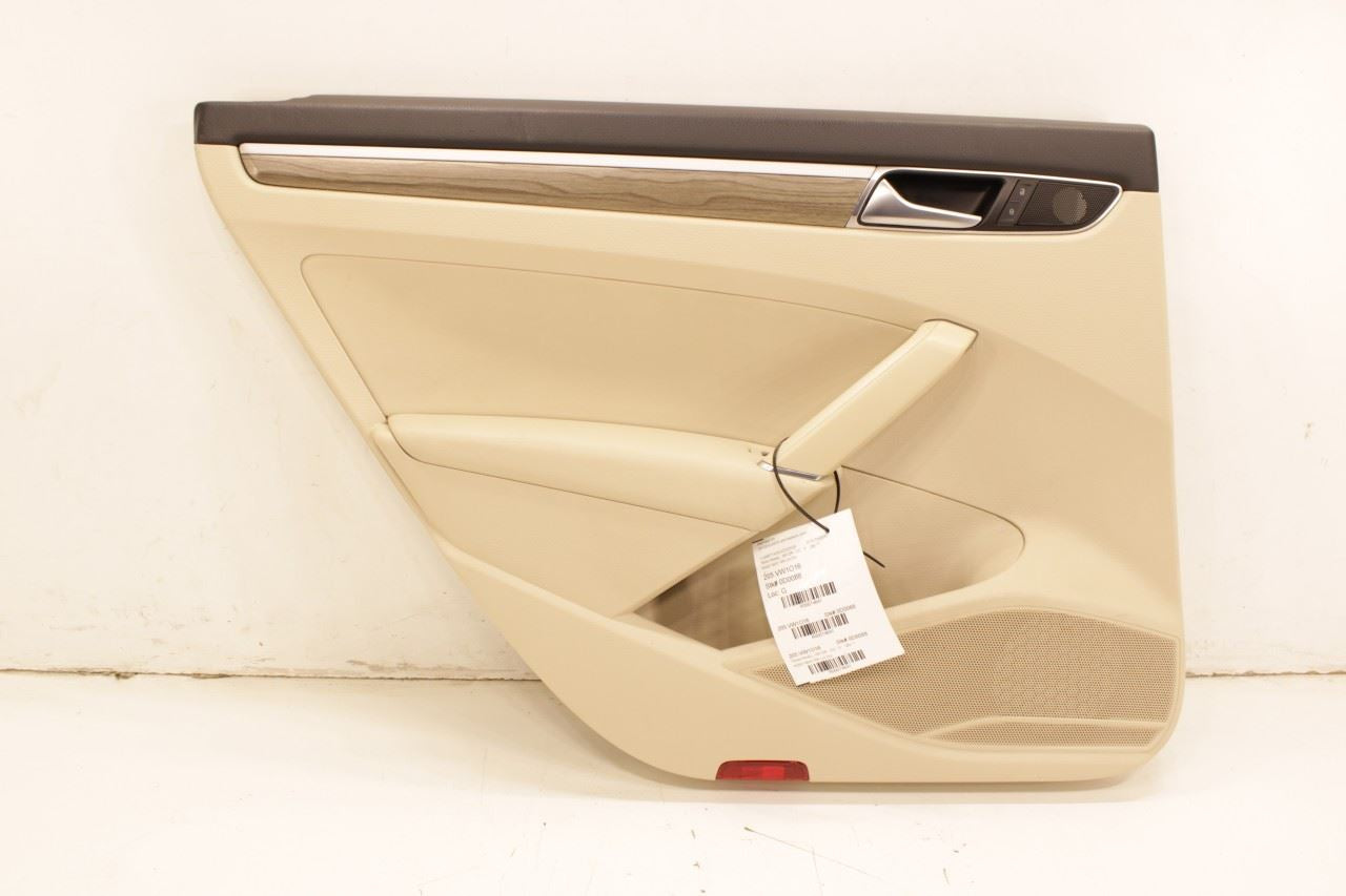 2012-19 Volkswagen Passat SE Rear Left Driver Door Trim Panel 561867211GOUT OEM - Alshned Auto Parts