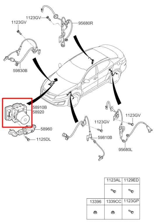 19-20 Kia Optima LX 2.4L ABS Anti Lock Brake Pump Control Module 58900-D5260 OEM - Alshned Auto Parts