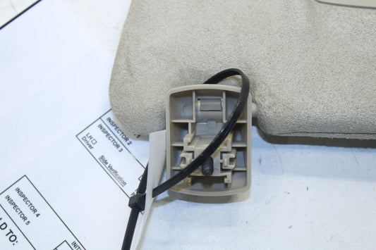 10-15 Jaguar XF Portfolio Front Driver Left Side Sun Visor w/ Illuminated Mirror - Alshned Auto Parts