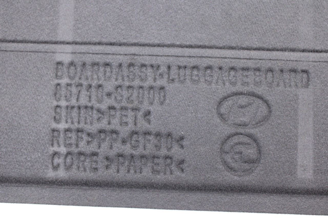 19-20 Hyundai Santa Fe SEL 2.4L AWD Rear Trunk Cargo Floor Board Carpeted Panel - Alshned Auto Parts