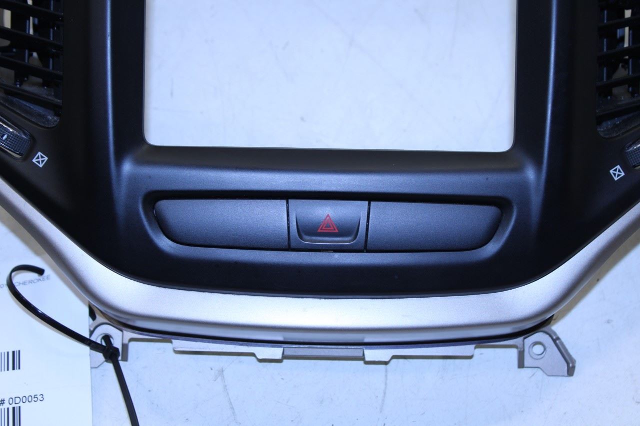 2014-18 Jeep Cherokee 75th Anniversary Dash Center Screen Bezel Trim w/ Air Vent - Alshned Auto Parts